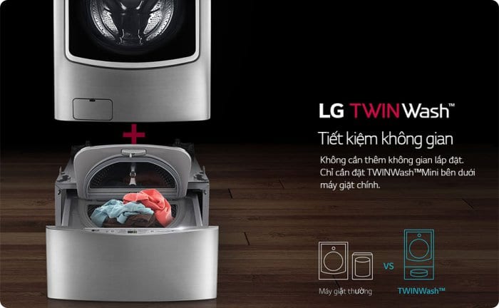  Máy giặt LG TWINWash 