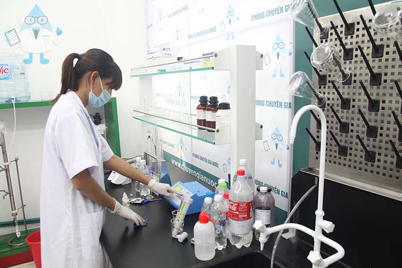  phòng thí nghiệm xét nghiệm nước sinh hoạt 