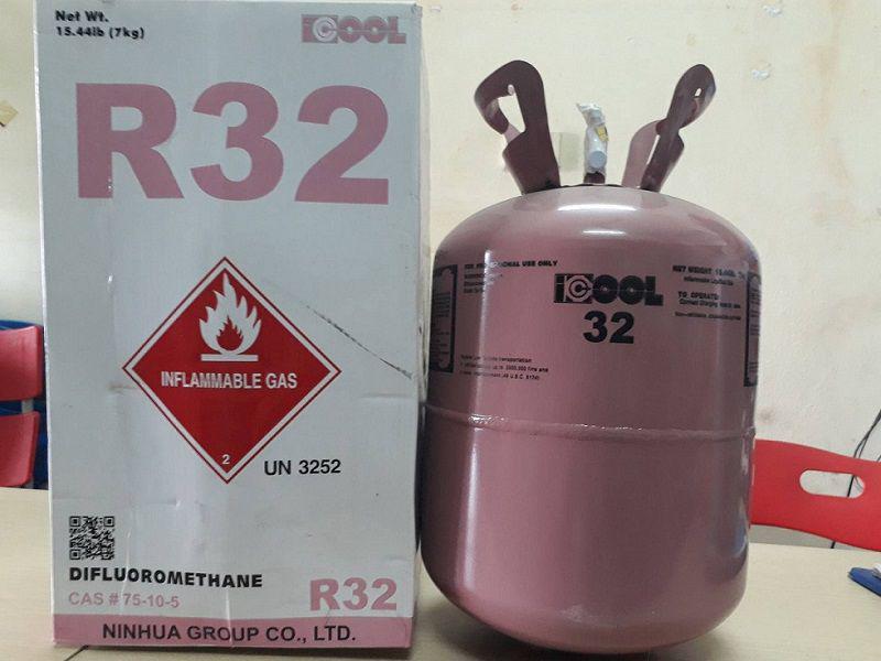  Bình nạp Gas lạnh R32 