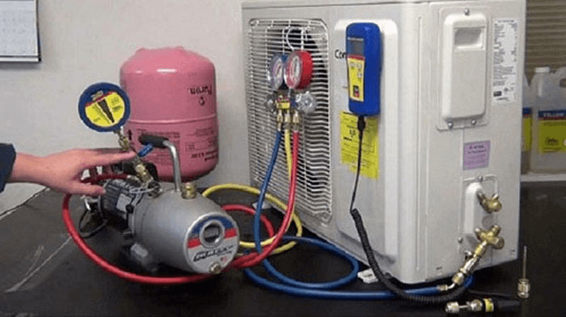  Bạn cần thay gas máy lạnh khi gas bị thiếu hụt hoặc hết 