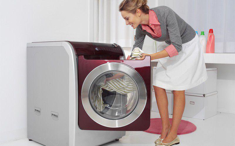  Kiểm tra bằng một chu trình giặt sau khi thay gioăng cửa máy giặt 