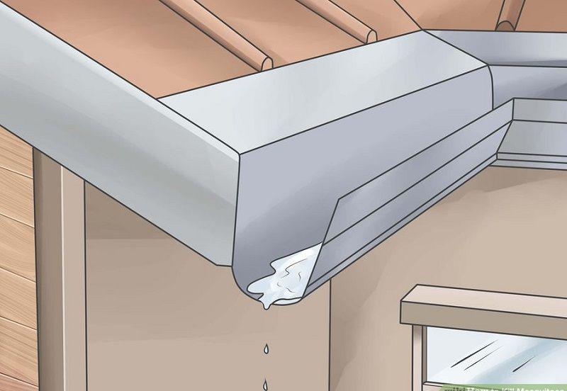 Máng nước giữ chức năng chính là thoát lượng nước dư thừa trên mái nhà 
