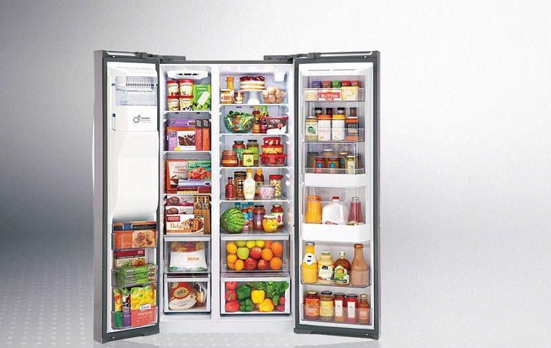  Tủ lạnh làm lạnh kém do đồ ăn được nhồi nhét quá nhiều 